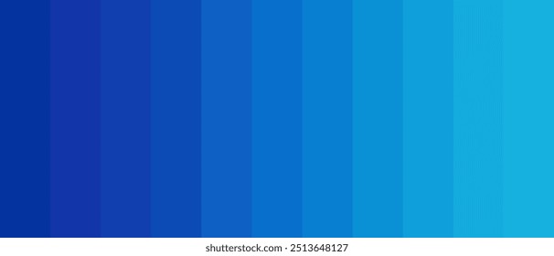 Paleta azul Rayas Colores Líneas de Vertical Fondo de Vector
