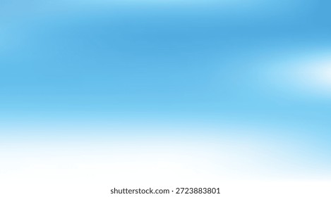 Um fundo de gradiente azul e branco abstrato sereno com uma mistura de cor suave e efeito de luz sutil, perfeito para projetos minimalistas limpos
