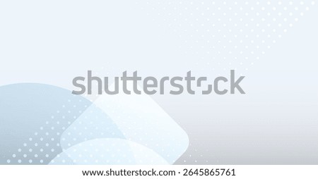 Serene Abstract Design: Gentle Pale Blue Tones with Flowing Rounded Shapes and Subtle Dot Patterns for a Modern and Calm Aesthetic Background 160