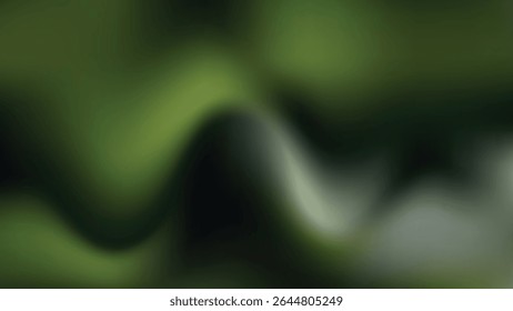 Serene Abstract Green Gradient Background Design for Modern Digital Art and Nature-Inspired Themes