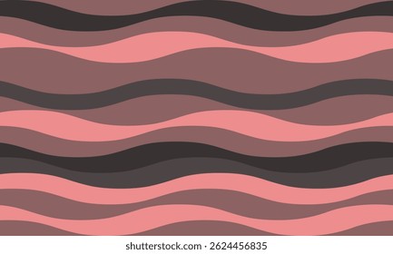 Serene abstract wavy pattern in calming earth tones.  Perfect for backgrounds, website design, textiles, or any project needing a soft, flowing aesthetic.  Evokes feelings of peace and tranquility.