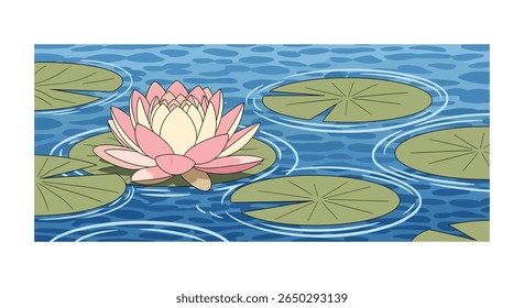 The Serene Beauty of Aquatic Ecosystems Exploring Water Lilies Ponds and Peaceful Ripples
