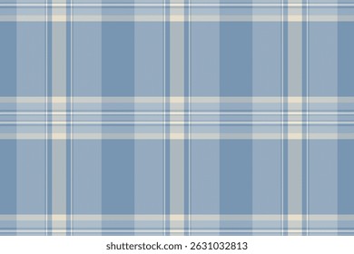 Serene blue and cream plaid pattern.  Perfect for textile design, website backgrounds, or crafting projects. This calming, classic design evokes feelings of comfort and sophistication.