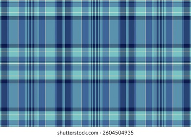Serene blue plaid pattern, ideal for textile design, website backgrounds, or crafting projects.