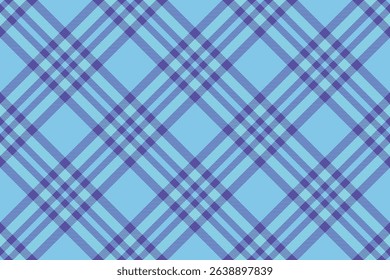 Serene blue and purple plaid pattern.  Perfect for backgrounds, textiles, or packaging design.