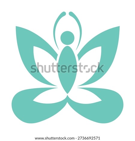 Serene butterfly meditation artwork representing tranquility healing energy soft color harmony and balanced awareness practice