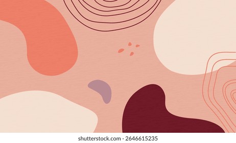 Serene composition of wavy abstract lines in blue and green hues. Great for organic, aquatic or nature-themed visuals.