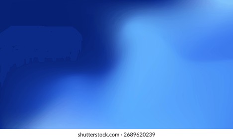 A serene gradient background showcases blended hues of dark and light blues, creating a smooth, dreamy aesthetic perfect for modern designs and calming visual projects