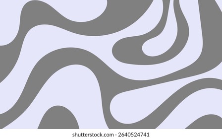Serene Gray and White Swirl: Abstract Pattern Background for Modern Designs and Creative Projects with Fluid Shapes and Subtle Contrast to Add Depth and Visual Interest
