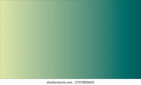 Fondo verde sereno y gradiente crema