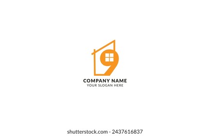 Serene home logo, embodying peace and tranquility with soft colors and flowing lines.