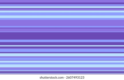 Serene horizontal stripes in calming shades of lavender and light blue. Perfect for backgrounds, website design, or textile prints.  Evokes a sense of peace and tranquility.