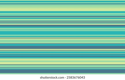 Serene horizontal stripes in calming teal, mint, and gray tones.  Perfect for backgrounds, website design, or textile patterns. Evokes feelings of peace and tranquility.