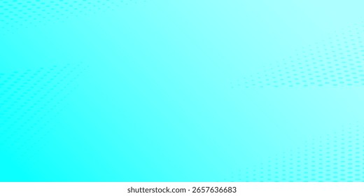 A serene, light cyan gradient with subtle halftone dots concentrated in the corners, creating a soft, textured background suitable for gentle and airy designs