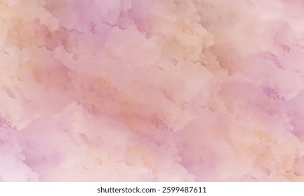 Serene Overcast Sky  Abstraction with Soft Hues