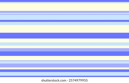 Serene pastel blue and cream horizontal stripes.  Perfect for backgrounds, website banners, textiles, or any project needing a calm, minimalist aesthetic.