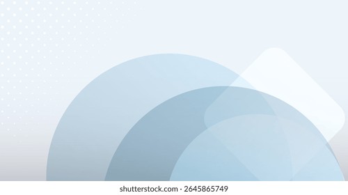 Serene Pastel Blue Geometric Overlay: A Gentle Symphony of Circles and Rounded Triangles for Calm Designs and Abstract Backgrounds, Ideal for Soft Visual Compositions - Powered by Shutterstock - Get 15% off with code: PIKWIZARD15