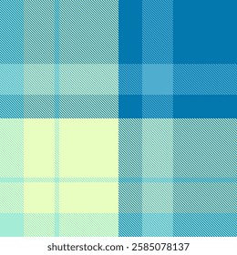 Serene pastel blue and pale yellow plaid pattern.  Perfect for textile designs, backgrounds, or website textures. Evokes feelings of calmness and sophistication.