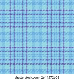 Serene pastel blue and purple plaid pattern.  Perfect for textile design, backgrounds, or website templates.  Evokes feelings of calmness and tranquility.