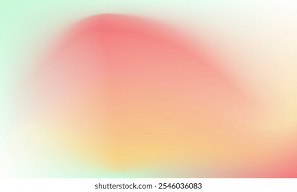 A serene pastel gradient with soft transitions of pink, peach, yellow, and mint green. Perfect for light, elegant, and dreamy designs with a refreshing and calming vibe