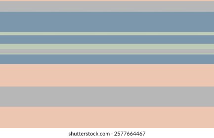 Serene pastel horizontal stripes background. Soft, muted tones create a calming and versatile design perfect for websites, social media, presentations, and print projects.