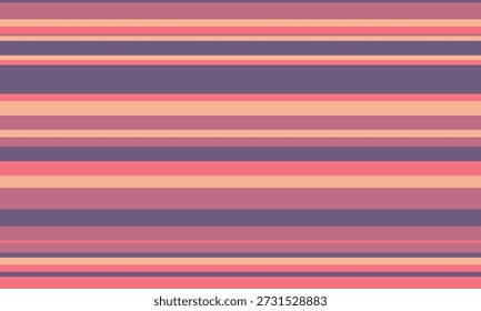 Listras horizontais pastel serenas, um design versátil perfeito para fundos, têxteis ou banners de sites.  A paleta de cores calmante evoca sentimentos de tranquilidade e sofisticação.