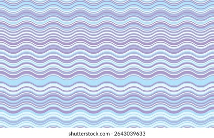 Serene pastel wave pattern.  Perfect for backgrounds, textiles, or website designs.  Subtle, calming aesthetic evokes feelings of peace and tranquility.