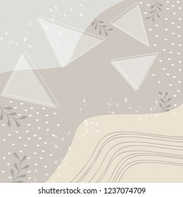 serene scarf pattern design