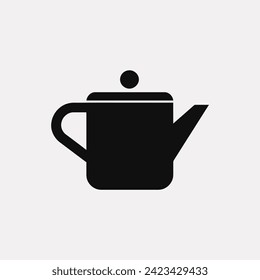 Icono de la olla del sorbo de sereno - Ilustración vectorial simple