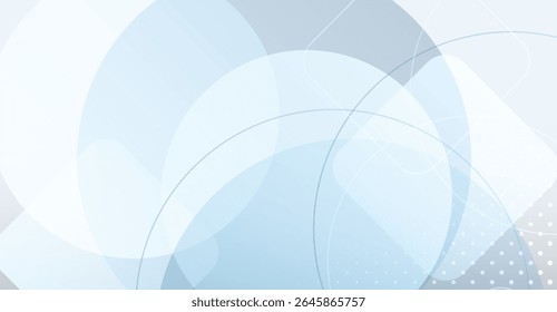 Sereno céu-azul gradiente com interseção de círculos e padrões sutis, perfeito para modernos fundos digitais e projetos de design contemporâneos 165