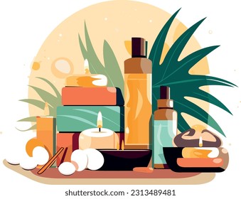 Serene Spa Relaxation and Rejuvenation in Tranquil Ambience. Spa Treatments and procedures