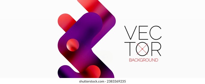 Serene Symmetry. Minimalist Lines and Circles Merge in a Tranquil Dance of Gradients, Shaping an Enchanting Abstract Backdrop of Elegance