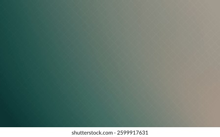 Serene teal gradient with subtle grid overlay creating depth and texture, ideal for atmospheric backgrounds and modern design applications, evoking calmness