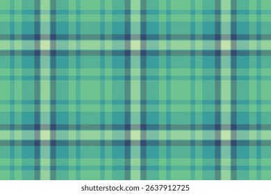 Serene teal and mint green plaid pattern.  Perfect for textile design, website backgrounds, or crafting projects. This calming, repeating texture evokes feelings of peace and tranquility.