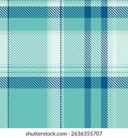 Serene teal and navy plaid pattern.  Ideal for textile design, fashion, websites, and branding.  Subtle texture evokes a calming, sophisticated aesthetic.