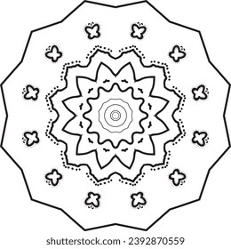 Serenity Circles, Ethereal Mandala Artistry