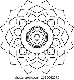 Serenity Circles, Ethereal Mandala Artistry
