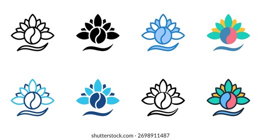 Serenity icon set multiple style collection 
