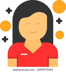 Serenity Vector Flat Icon Design
