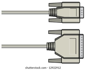 Serial cable