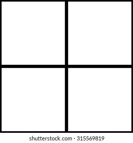 Series of abstract seamless patterns with squares. Graph paper pattern. Vector.