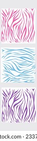 a series of backgrounds, animal print, different colors