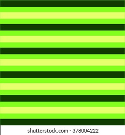A series of black and green and yellow bands