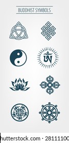 Series Buddhist Symbol Vector