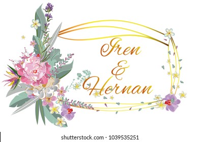 Series of greeting backgrounds with summer and spring flowers. Floral decorations with peonies, roses and dahlias. Vector illustration design for textile, cards etc.