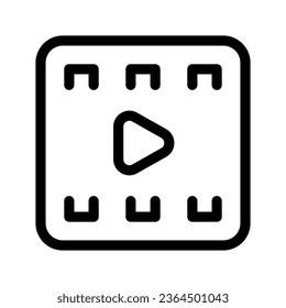 Series Icon Vector Symbol Design Illustration