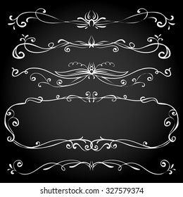 series of nails drawn retro classical vector edge and straight dividers straight nails hand medieval edge golden drawn style darkness rich ornate yellow beauty series science twist ornamental classica