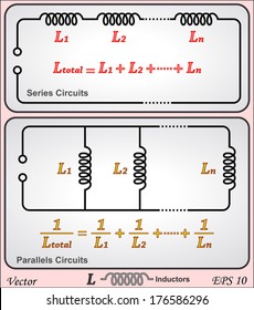 Series and parallel circuits - inductor 