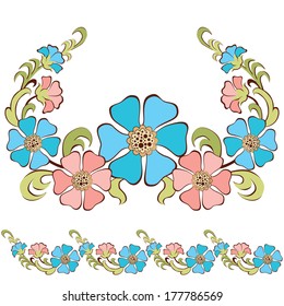 series of patterns designed by taking advantage of the former Ottoman