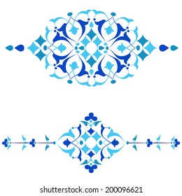series of patterns designed by taking advantage of the former Ottoman